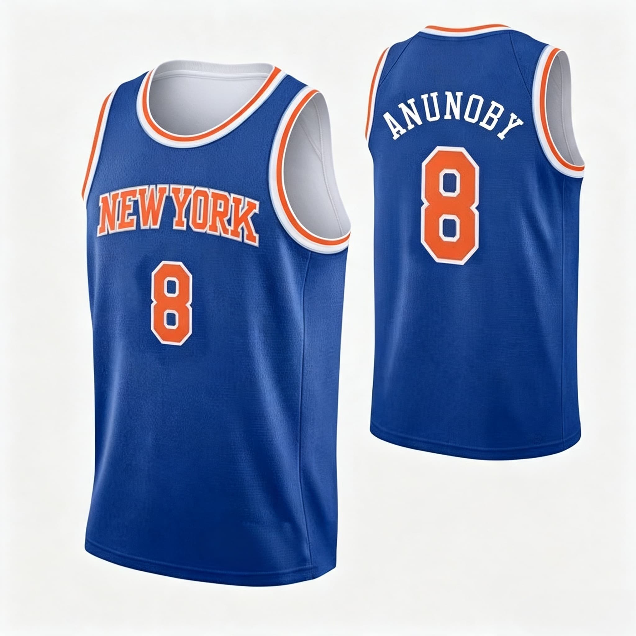 男性のアヌノビー # 8 ニューヨーク バスケットボール ジ - Men'S Fashion New York のレビューと価格