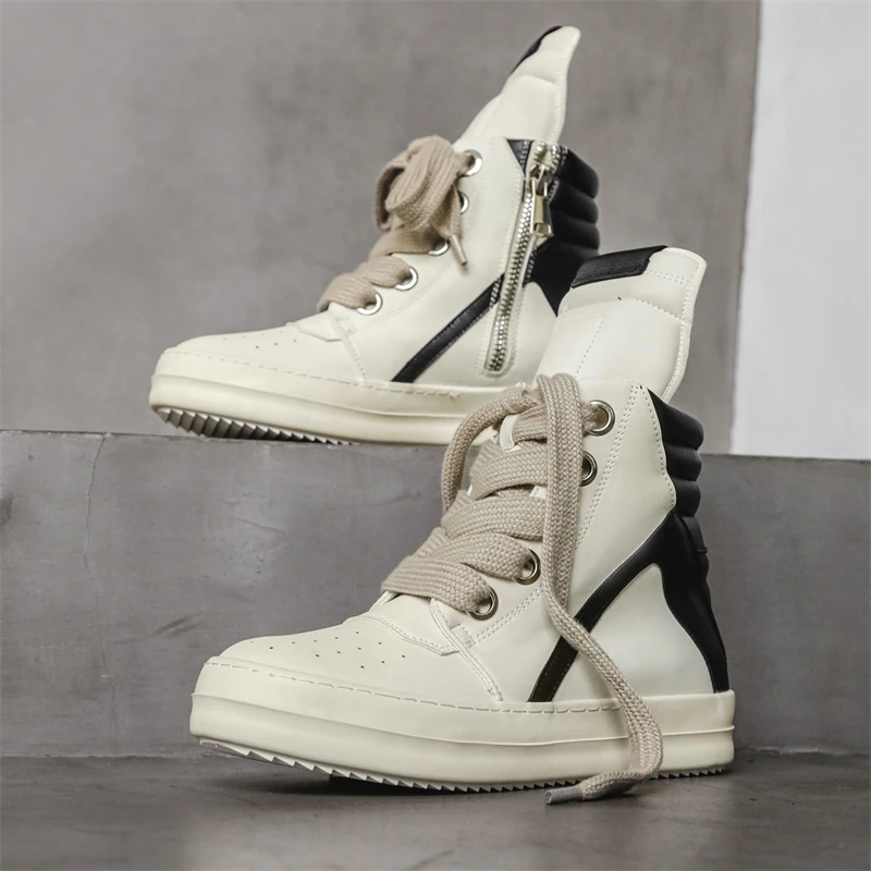 男性カジュアル高級スニーカーストリートスタイル男性ファッショ - Mens Fashion Trainers のレビューと価格