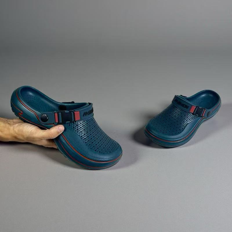 通気性の良いパンチング加工を施したメンズ用穴あきシューズ。軽 - Men'S Fashion News のレビューと価格