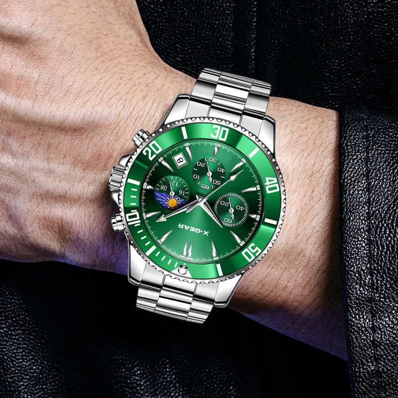X-GEAR ファッションカレンダーメンズクォーツ時計高級ブ - Men'S Fashion X のレビューと価格