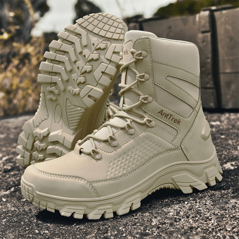 メンズワイルドトレーニングブーツ四季対応ハイカット滑り止め防 - Mens Fashion Trainers のレビューと価格