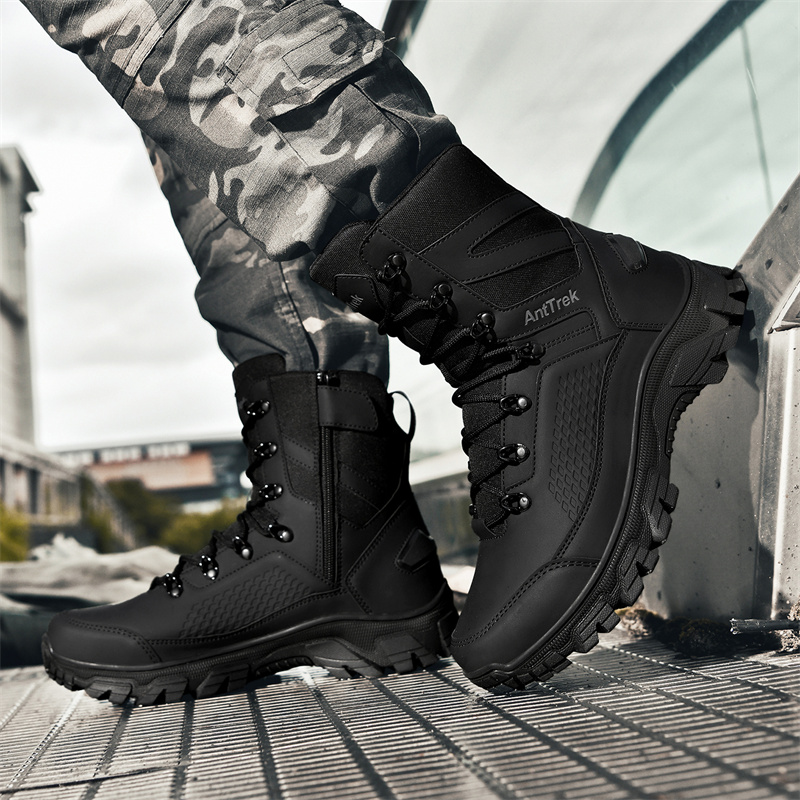 メンズワイルドトレーニングブーツ四季対応ハイカット滑り止め防 - Mens Fashion Trainers のレビューと価格