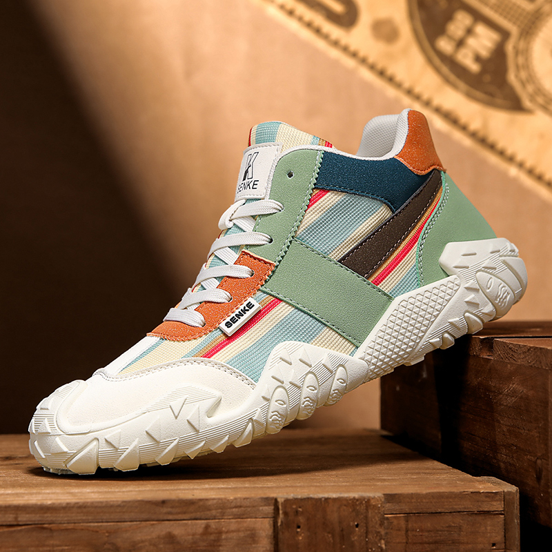 ファッション性の高い、滑り止め加工を施したハイカットメッシュ - Mens Fashion Trainers のレビューと価格